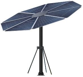 Solar-Schirm-System 1000w