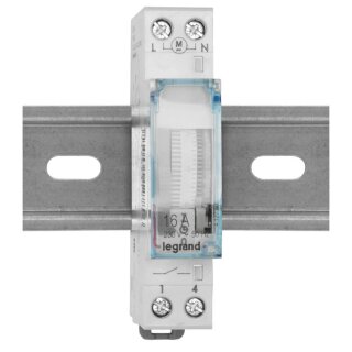 Schaltuhr, MICRO REX QT 11, 1-Kanal, Tagesprogramm, Schaltabstand 15 Minuten, mit Gangreserve