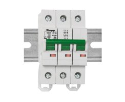 Leitungsschutzschalter, 3-polig, 10A, C-Charakteristik