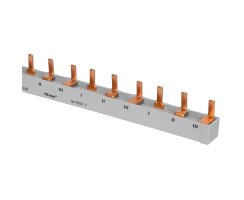 Steg-Phasenschiene, 10 mm², 3-polig, L-Form,...