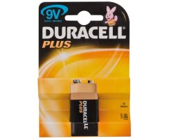 Batterie, Blisterware, 9V-Block, Plus, DURACELL Block,...