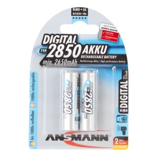 NiMh-Akku, PREMIUM DIGITAL, für Kameras etc., Mignon, AA, 1,2V/2650 mAh, Blisterware