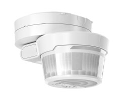 AP-Bewegungsmelder, Busch-Wächter® PRO 90, 2300W/VA, LED 400VA, Erfassungswinkel 90°, Reichweite bis 16 m, mit Impuls Funktion, Bluetooth weiss