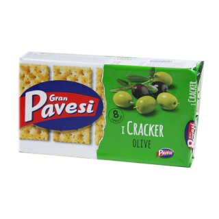 Gran Pavesi Crackers mit Oliven 250g