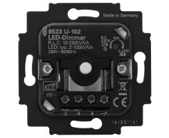 Druck-Wechsel- Dimmereinsatz, LED-Dimmer, 2-100W/VA,...