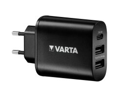 USB-Stecker-Ladegerät, 2 x USB-A & 1 x USB-C,...