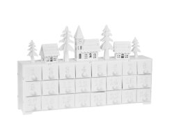 Adventskalender, YULETIDE, 4 warmweiße LEDs