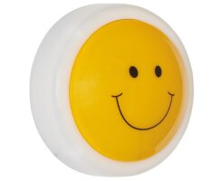 Kindernachtlicht, SMILEY, LED/0,3W, batteriebetrieben