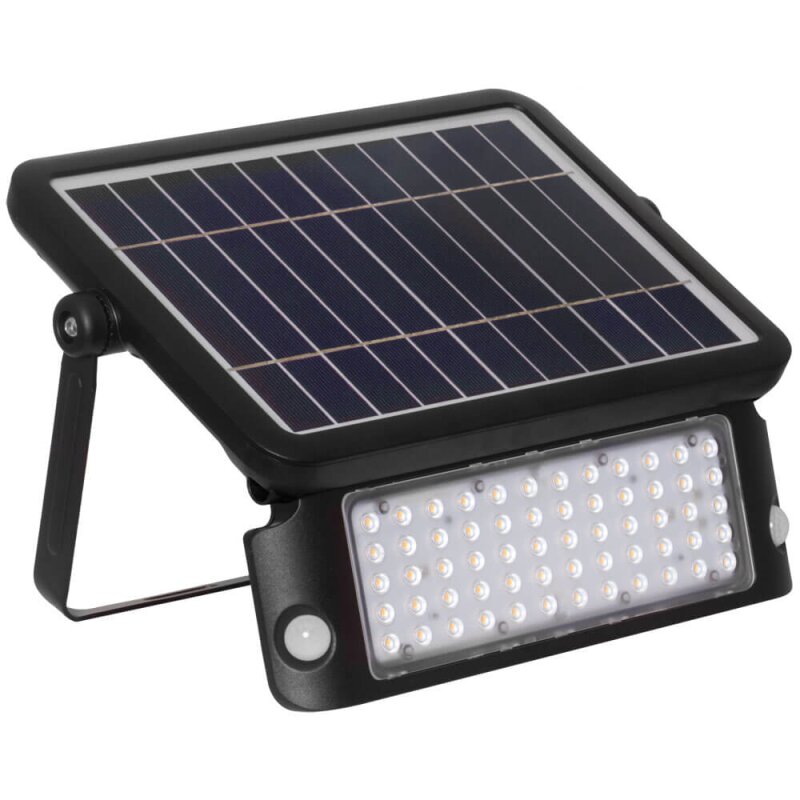 SolarStrahler mit Bewegungsmelder, LEDs/10W