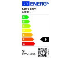 LED-Außen- Wand-/Deckenleuchte, 1 x E27/23W, inkl. E27/LED/8,5W