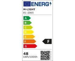 Pendelleuchte, LED/48W, 4.800 lm, 4000K, Ø 610