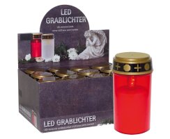 LED-Grableuchten- Display, 12er-Set, inkl. je 2 Mignon-...