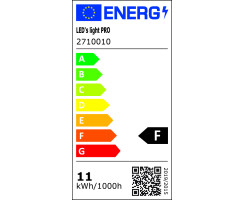 LED-Decken- und Wandleuchte, LED/11W, 1.000 lm, 3000/4000/6000K