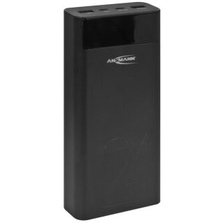 mobiles Ladegerät, POWERBANK, 24.000 mAh, USB-A und USB-C