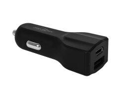 USB-Kfz-Lader, CAR CHARGER TXP C, 1 x USB-A & 1 x...