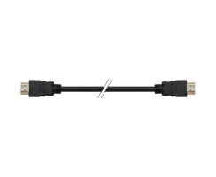 HDMI-Anschlusskabel, Stecker/Stecker, PVC, 1080p