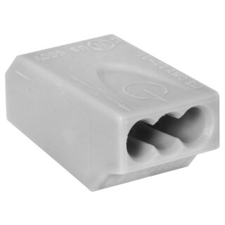 Steckklemme, 0,5 - 1,5 mm², grau