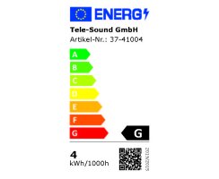 Außenstrahler mit Erdspieß, 1 x GU10/5W, inkl. LED/GU10/5W, 2,5 m Zul. H05RN-F