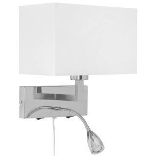 Wandleuchte, SAVOY, 1 x E27/60W, LED/4W