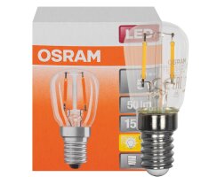 LED-Filament-Lampe, PARATHOM T26, Birnen-Form, klar, E14