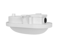 LED-Ovalleuchte, LED/10W, 800 lm, 6500K, mit HF-Sensor