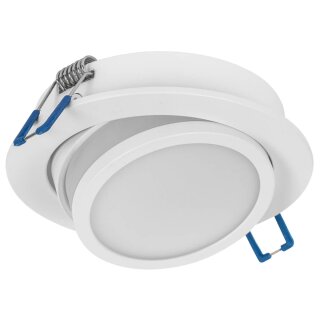 LED-Downlight UP, 3000/4000/5000K, DA-Ø 65 - max. 310, verstellbare Federbefestigung