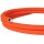 flexibles Kabelkanal Durchmesser 20 mm, Stoff umflochten Orange Fluo