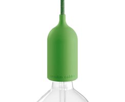 Lampenfassungs-Outdoor aus Silikon EIVA PASTELL wiederverdrahtbare E27 IP65