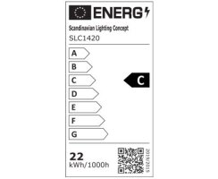 Pollerleuchte Außenleuchten-Kopf, LED/25W FARO Abstrahlwinkel 180° 1125 lm