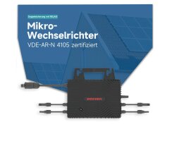 Sossen Mikrowechselrichter für Balkonkraftwerk 600...