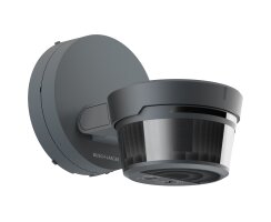 AP-Bewegungsmelder, Busch-Wächter® PRO 220, 2300W/VA, LED 400VA, Erfassungswinkel 220°, Reichweite bis 16 m, mit Impuls Funktion, Bluetooth anthrazit