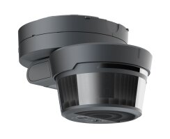 AP-Bewegungsmelder, Busch-Wächter® PRO 220, 2300W/VA, LED 400VA, Erfassungswinkel 220°, Reichweite bis 16 m, mit Impuls Funktion, Bluetooth anthrazit